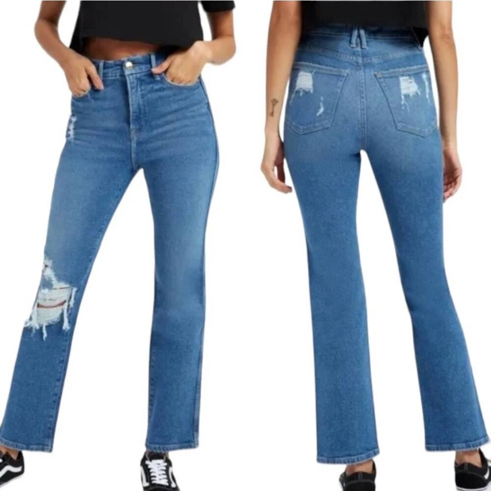 Good American Good Curve Straight Jeans size 10 / 30